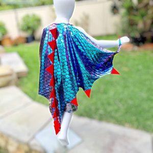Handmade Dragon Wings Cape Dress Up