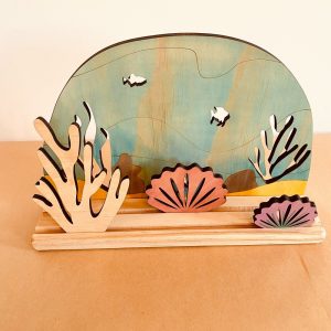Ocean Story Wooden Small World Stage