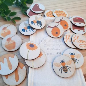 Honey Bee Kids Memory Match Game