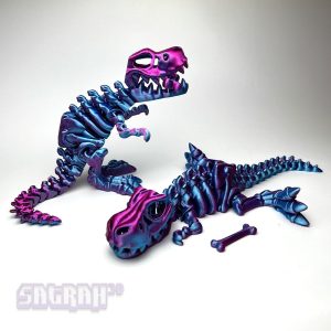 Articulated T-Rex Skeleton Model