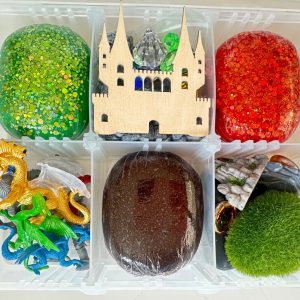 Dragons and Knights Playdough Kit - Small