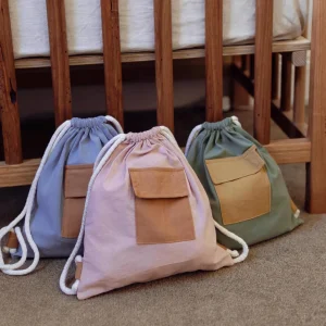 Drawstring Cotton Kids Bag