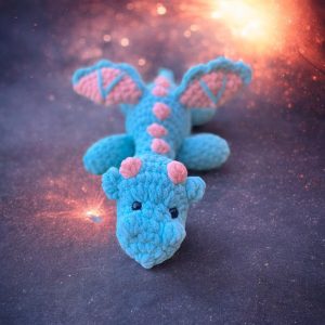 Maxi Dragon Amigurumi Crochet Plushie Toy