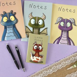 Dragon Themed Handmade Notebooks