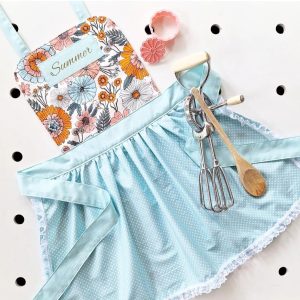 Personalised Kids Cooking Apron - Assorted Colours