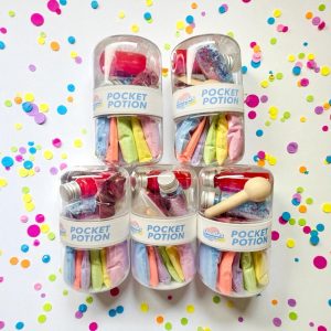 "Magic Fizz" Rainbow Pocket Potion Kit for Kids