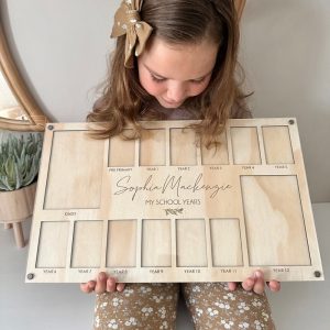 Custom My School Years Photo Frame