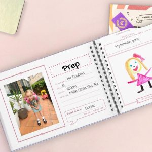 Australian School Keepsake Book from Kindy to High School
