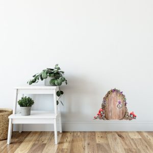 Mini Fairy Door Removable Wall Sticker