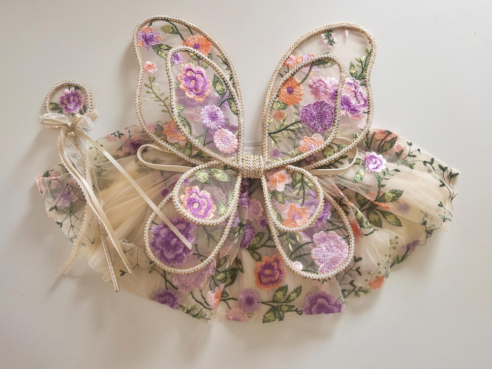Handmade Lace Fairy Wings Dress Up for Babies & Children