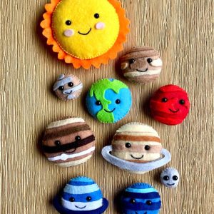 Felt Solar System Set