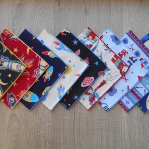 Children's Cotton Handkerchief: Space Themed