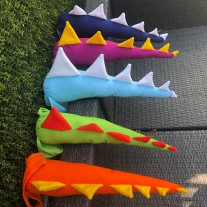 Handmade Dinosaur Tail for Pretend Play