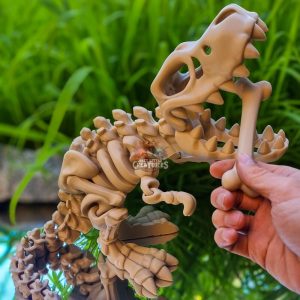 Giant Skeleton T-Rex Poseable Figure