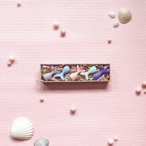 Handmade Eco Mermaid Tail Crayon Set of 5