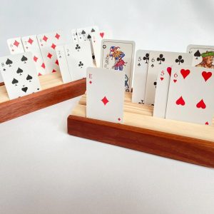 Wooden Playing Card Holder