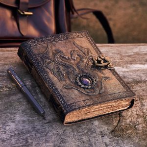 Dragon Leather A5 Notebook Journal