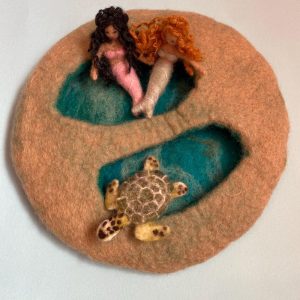 Mermaid Cove Felt Playscape Set
