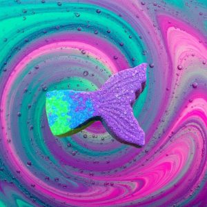 Fizzy Mermaid Tail Bath Bomb