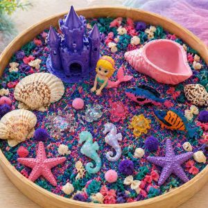 Mermaid Pour & Play Sensory Kit